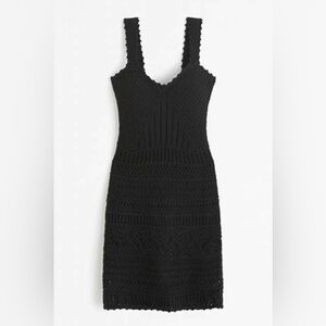 abercrombie | crochet-style mini dress